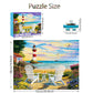 Fishwisdom 500 Piece Jigsaw Puzzle For Adults And Teens And Kids Summer Fun Best Gift Happy Games Coastal Sunset