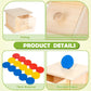 Adena Montessori Infant Toddlers Coin Box Montessori Toys For 6-12 Months Baby (Typical - Drawer Comes Out)