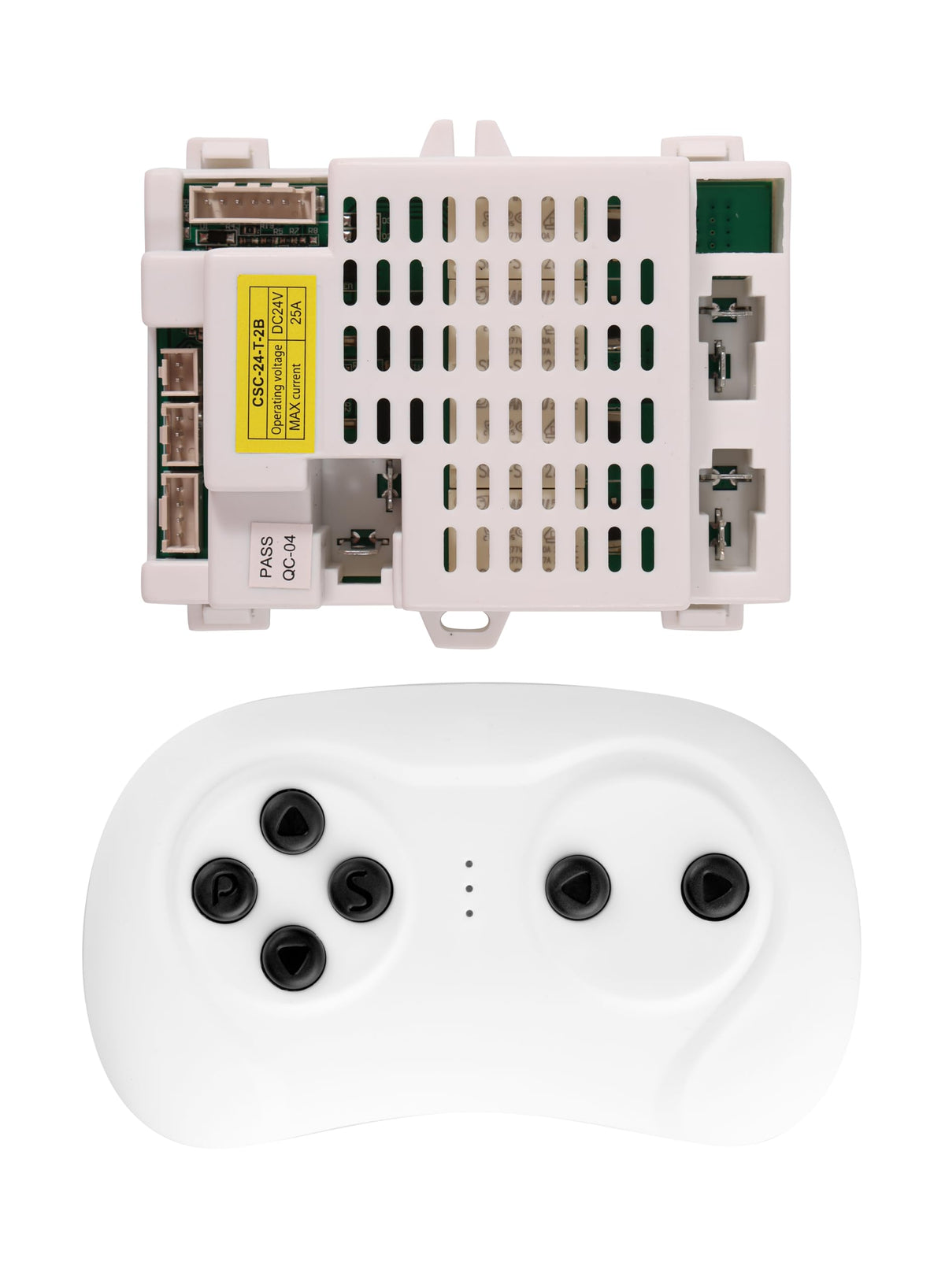 Kids Ride On Car 2.4G Bluetooth Remote Control and CSC24T2B Receiver Control Box Motherboard Kit for Children Electric Ride O