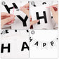 White Happy Birthday Banner Glitter Birthday Sign For Backdrop White Birthday Decorations For Kids Men Women Baby 1St Birthday Tea Party Bunting Banner Happy Birthday Garland