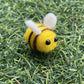 AcceLeah 25Pcs Wool Felt Bumble Bee Cute Bee Craft Ball Nursery Perfect for Baby Room Shower Gift Decorations or Costume Accesso