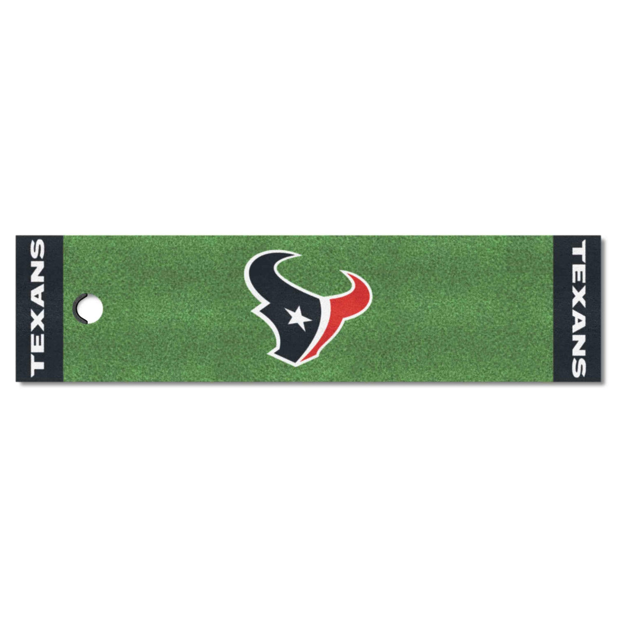FANMATS NFL Houston Texans Nylon Face Putting Green Mat , 18x72