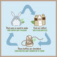 Kids Preferred Sustain A-Mals Bowen The Bunny Stuffed Animal Plush, Made With Recycled Materials