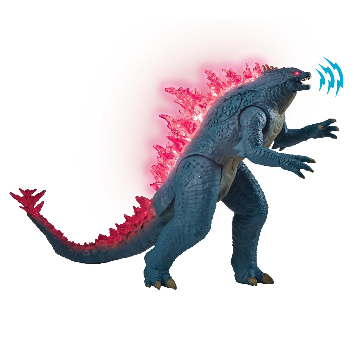Godzilla X Kong: 13'' Mega Deluxe Heat Ray Misting Breath Godzilla Figure By Playmates Toys