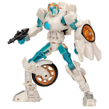 Transformers Earthspark Deluxe Class Terran Thrash 5-Inch Robot Action Figure, Converts In 22 Steps, Interactive Toys For Boys F