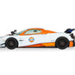 Scalextric Pagani Huayra Bc Roadster Gulf Edition 1:32 Slot Race Car C4335