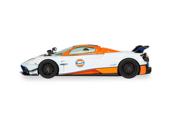 Scalextric Pagani Huayra Bc Roadster Gulf Edition 1:32 Slot Race Car C4335