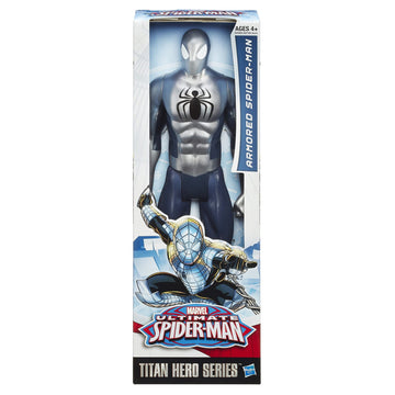 Marvel Ultimate Spider-Man Titan Hero Series protective coveringed Spider-Man Figure - 12 Inch