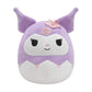 Squishmallow Official Kellytoy Sanrio Squad Squishy Stuffed Plush Toy Animal ((Purple), 8 Inch)