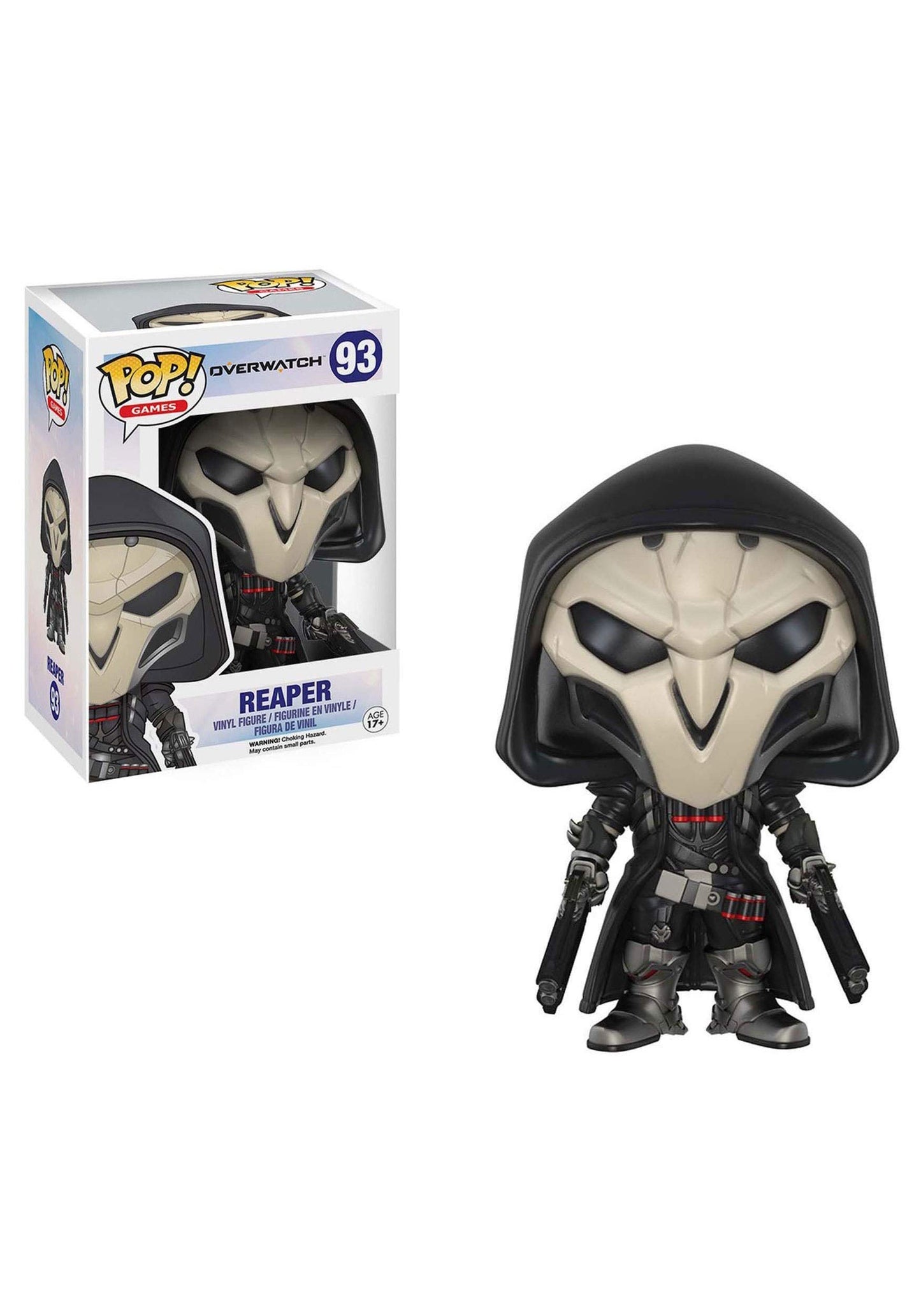 Funko Pop! Games Reaper Action Figure - 3.75" Vinyl, Black, Model 9299