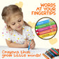 ZENO 18 Colors Jumbo Crayons + Non Toxic Crayons for Toddlers 1-3 | Washable Crayons for Kids Ages 4-8 | Easy To Hold Large Cray
