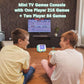Handheld Game Console, Retro Mini Arcade Machine, 2.8 Inches, (One Player Game 216 Classic Games, Two Player Game 84 Classic Gam