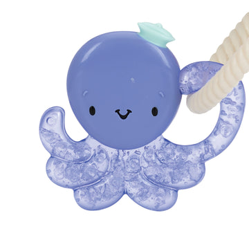 Nuby Icybite Sea Teether For Teething Relief - 3+ Months - Baby Teething Toy
