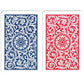 Copag Plastic Playing Cards, Bridge Size, Jumbo Index, Red/Blue, Model 10-B5973J, 1 Set