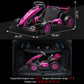 Go Kart Electric Drift Kart Car with Adjustable Seat, 24V Outdoor Ride On Toy with Variable Speed Mode, Crazy Cart for Kids 6+ Y