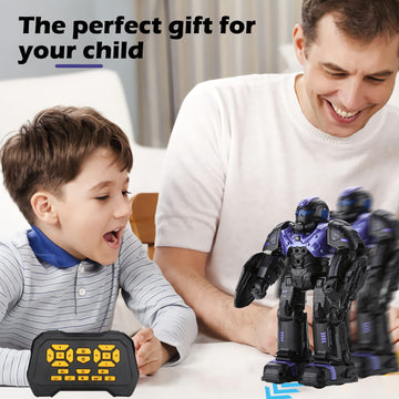 SWTOIPIG RC Robot Toys for Kids 3 4 5 6 7 8, Smart Programmable Robot with Gesture Sensing, Remote Control Robot for Boys Girls
