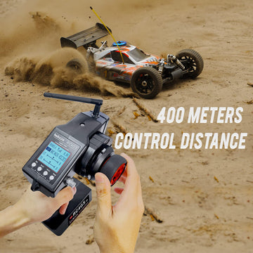 ATA HOBBY Radiolink RC4GS V3(V2 Upgrade) 5 Channel RC Radio Transmitter and 2Pcs R6FG Receiver with Gyro 2.4ghz 400M Remote Cont