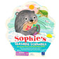 Educational Insights Sophie's Seashell Scramble Game, Matching & Patterns, Fine Motor Skills, Medium, Multi-color, Model EI-3418