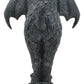 Gifts & Decor Ebros Bizarre Gothic Eureka Bat Winged Cat Gargoyle Statue 7' Tall Stoic Feline Guardian Castle Top Stone Creature Figurine
