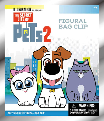 Secret Life Of Pets 2 Blind Bag Foam Figure Keyring | One Random