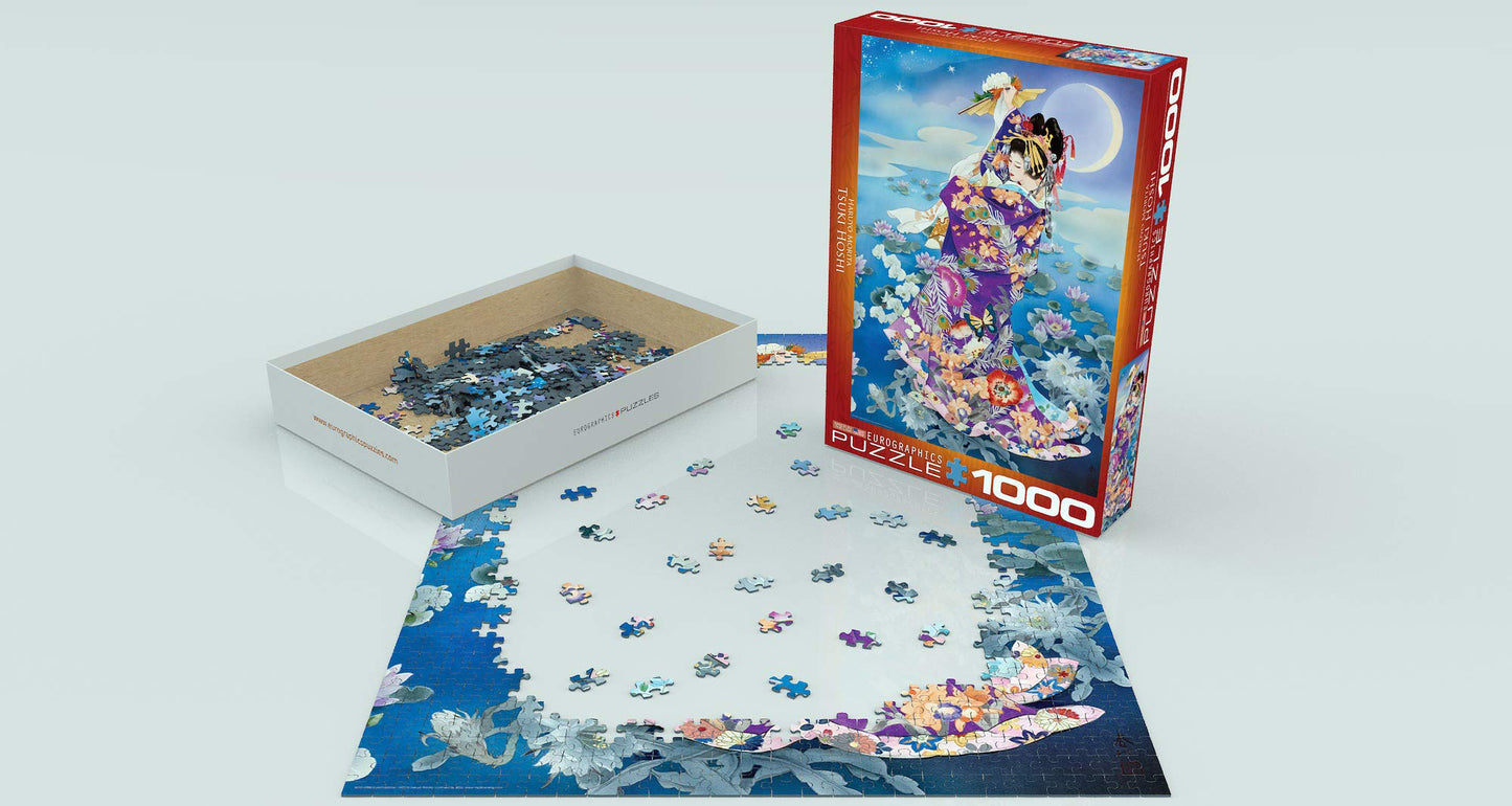 Eurographics Tsuki Hoshi By Haruyo Morita Jigsaw Puzzle (1000-Piece)