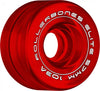 Rollerbones Art Elite Competition 103A Roller Skate Wheels - Red - 57Mm
