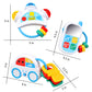 Anzimo Baby Sensory Toys - Baby Teething Toys Infant Newborn Montessori Toys For Boys Girls 0 3 6 9 12 18 Months 1 Year Old Birt