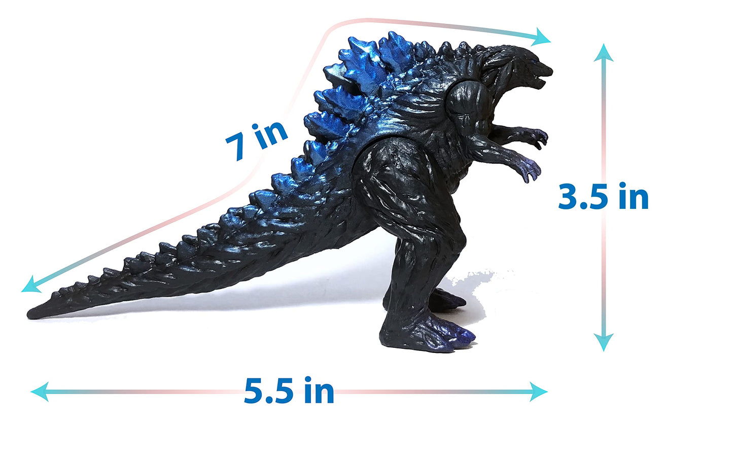 Ezfun Set Of 8 Godzilla Toys Movable Joint Birthday Kids 2019 Action Figures King Of The Monsters Burning Heisei Mecha Ghidorah