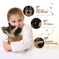 Niuhoulu German Shepherd Stuffed Animal,Realistic Soft Cuddly Dog Toy For Kids,Huggable And Non-Shedding Puppy Plush,Birthday Gi