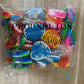 Proundlion Valentines Day Gifts For Kids,40 Pcs Mini Pop Keychains Fidget Toys With 40 Pcs Valentines Gift Cards ,Party Favors,