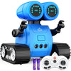 Hamourd Robot Toys for Boys Girls, Emo Robot with Walkie-Talkie Function, Gesture Sensing, Flexible Head & Arms, Programming Mot