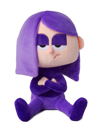 Duolingo Lily Plush - Officially Licensed - Premium Plushie, Purple, 10''