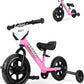 KRIDDO 2-in-1 Kids Tricycle and Toddler Balance Bike 2 Year Old, Detachable Pedals and Stowable Training Wheels, DIY Plate, Ridi