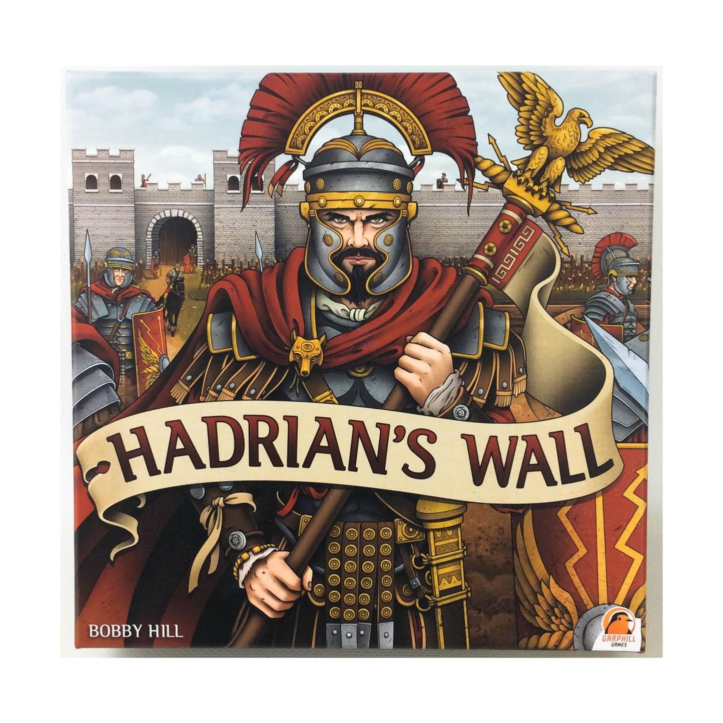 Renegade Game Studios Hadrian's Wall Strategy Board Game, 1-6 Players, 60 Min Playtime, Grey, Cardboard, RGS02200