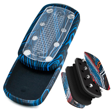 DjuiinoStar Silent Fidget Slider (Glass Fiber + PC Resin)  CNC Machined Free-Floating Push Slider  Addictive Magnetic Toy  Help to Relieve Stress  Best Gift for Fidget Fans DFS-54