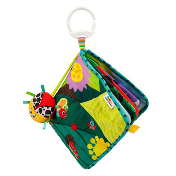 Lamaze Fun with Feelings Soft Baby Book - High Contrast Baby Book with Crinkly Cloth Pages - Sensory Books for Babies Ages 9 Mon