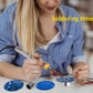 VIGURTIME DIY Ultrasonic Suspension Solder Kit, Mini Levitator, Plastic, Blue, VT-29, STEM Project for Soldering Practice and Learning