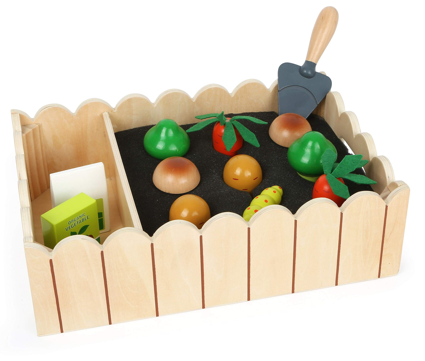 Small Foot Wooden Toys - Vegetable Garden Complete Playset
