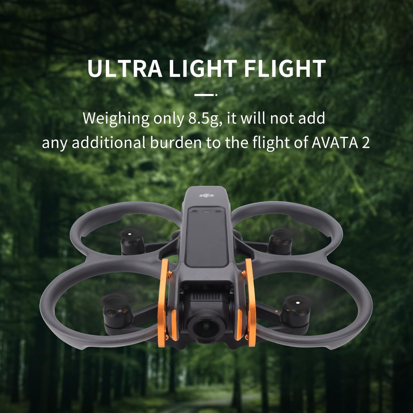 Gimbal Bumper Guard for DJI Avata 2 Aluminum Alloy Gimbal Protect Bar Lens Anti-Collision for DJI Avata 2 Accessories