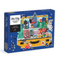 Galison The City That Never Sleeps 750 Piece Shaped Puzzle - New York City Themed Shaped Jigsaw Puzzle For Adults, Thick And Stu