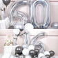 Aule 40 Inch Big Silver 6 Balloon Number Large Foil Helium Number Balloons 0-9 Jumbo Giant Happy 6Th Birthday Party Decorations