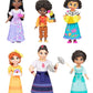 Disney Encanto Doll Figures, The Madrigal Family 6-Pack Set Each With An Accessory - Great To Play With The Casa Madrigal