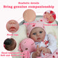 Charex Reborn Baby Dolls - 22 Inches Realistic Newborn Soft Vinyl Baby Dolls Toy For Kids Age 3+