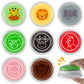 Syhood 8 Pcs Animal Sounds Buzzer for Trivia Games Answer Buzzers Feud Jeopardy Buzzer Button with Lights and Sounds for Party G