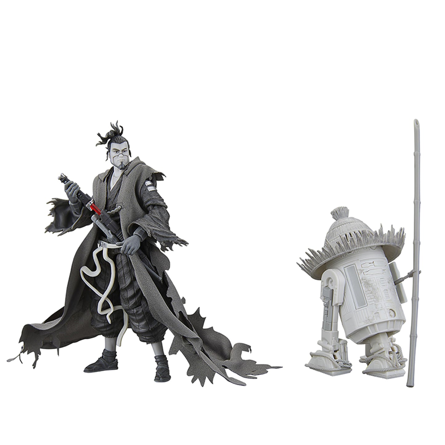 STAR WARS The Black Series The Ronin & R5-D56  Visions enhanced Collectible 6 Inch Action Figure 2-Pack
