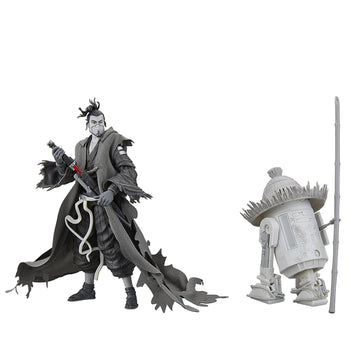 STAR WARS The Black Series The Ronin & R5-D56  Visions enhanced Collectible 6 Inch Action Figure 2-Pack