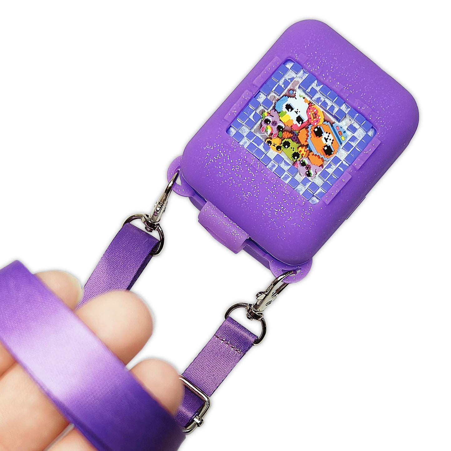 Silicone Case For Bitzee Interactive Toy Digital Pet Case, Protective Skin Cover For Bitzee Virtual Electronic Pets Lanyard Acce