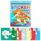 Mermaid Sticker Book Crafts For Kids Ages 4-8 Sticker Paint Books Stickers For Kids Girls Birthday Party Favors Road Plane Travel Learning Number Toys Activity Books (Mermaid)