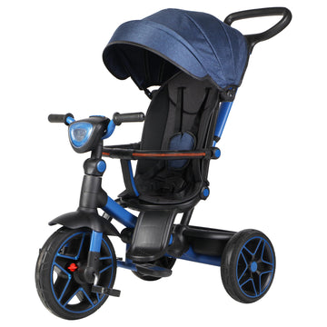 6-In-1 Toddler Trike Push Bike Stroller,Toddler Tricycles With Push Handle,Trike For Toddlers,Toddler Tricycle Stroller, Push Tr