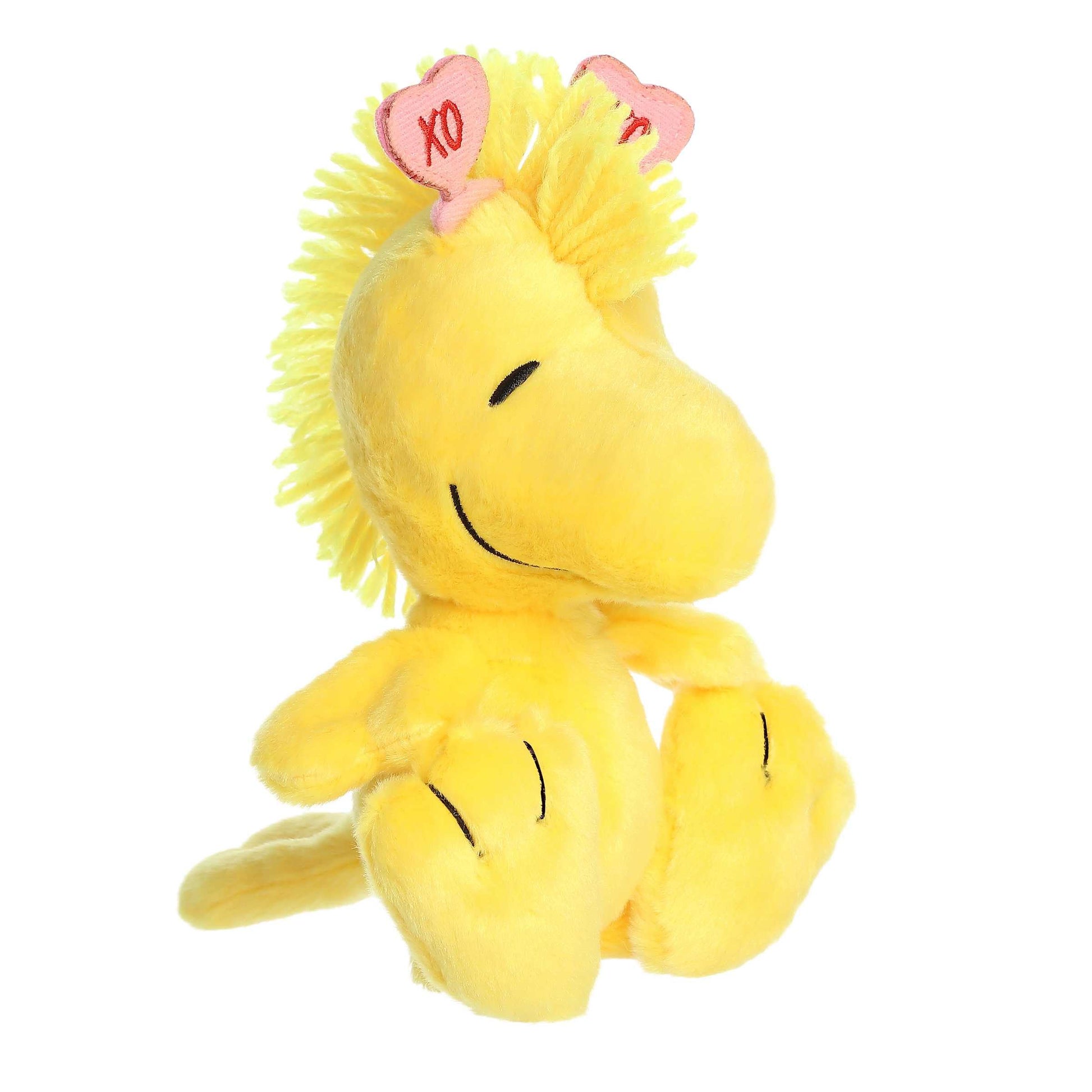 Aurora Timeless Peanuts Love On The Mind Woodstock Stuffed Animal - Classic Characters - Lasting Memories - Yellow 6 Inches